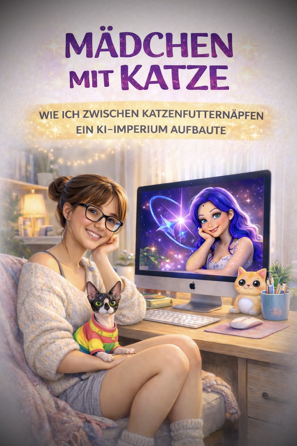 Buchcover von Mädchen mit Kater